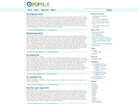 Pop Blue